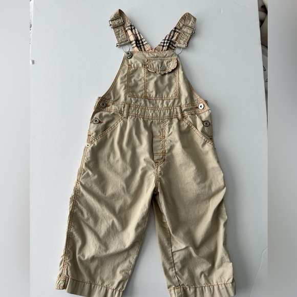 Burberry Kids Unisex Tan Overalls Size 3 - Picture 2 of 7